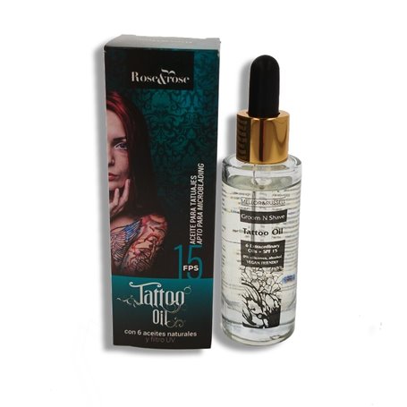 Huile corporelle Rose & Rose 30 ml Spf 15 Tatouages 22,99 €