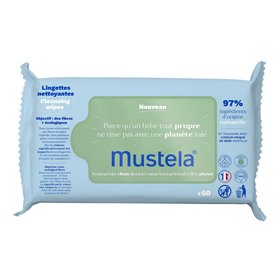 Lingettes imprégnées Mustela 60 Unités 20,99 €