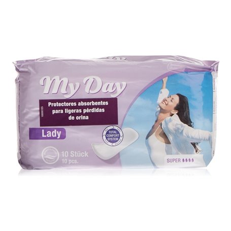 Compresses pour Incontinence Midi My Day Super (10 uds) 14,99 €