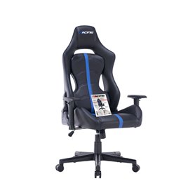 Chaise de jeu Racing MAGNUM Noir/Bleu 1200 W 489,99 €