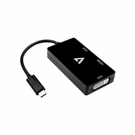 Adaptateur USB C vers HDMI V7 V7UC-VGADVIHDMI-BLK Noir 27,99 €