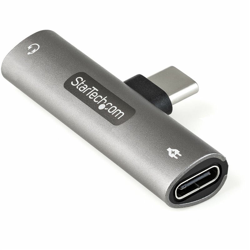 Adaptateur USB C vers Jack 3.5 mm Startech CDP235APDM Argent