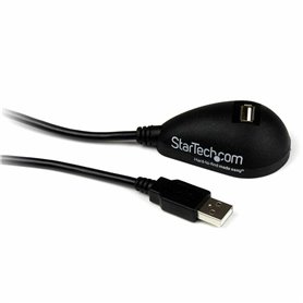 Câble USB Startech USBEXTAA5DSK     USB A Noir 17,99 €
