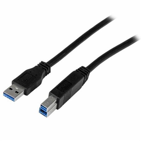 Câble USB A vers USB B Startech USB3CAB2M      Noir 26,99 €