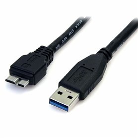 Câble USB vers Micro USB Startech USB3AUB50CMB     Noir 21,99 €