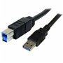 Câble USB A vers USB B Startech USB3SAB3MBK 3 m Noir 22,99 €