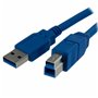 Câble USB A vers USB B Startech USB3SAB1M      Bleu 22,99 €