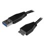 Câble USB vers Micro USB Startech USB3AUB3MS      Noir 31,99 €