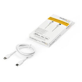 Câble USB vers Lightning Startech RUSBCLTMM1MW Blanc 1 m 34,99 €