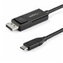 Adaptateur USB C vers DisplayPort Startech CDP2DP1MBD      Noir 1 m 53,99 €