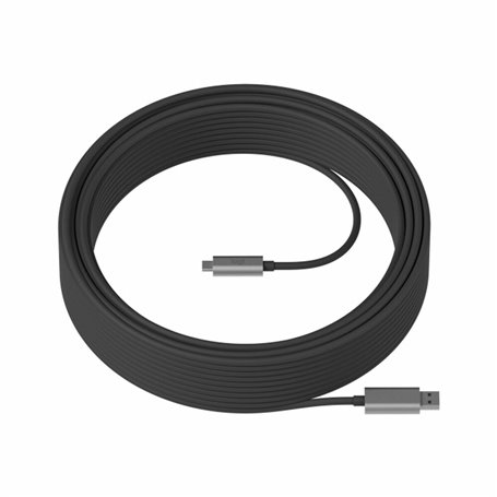 Câble USB A vers USB C Logitech 939-001799 10 m Noir 299,99 €