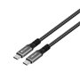 Câble USB-C CoolBox COO-CAB-UC-240W 1,2 m Gris 22,99 €