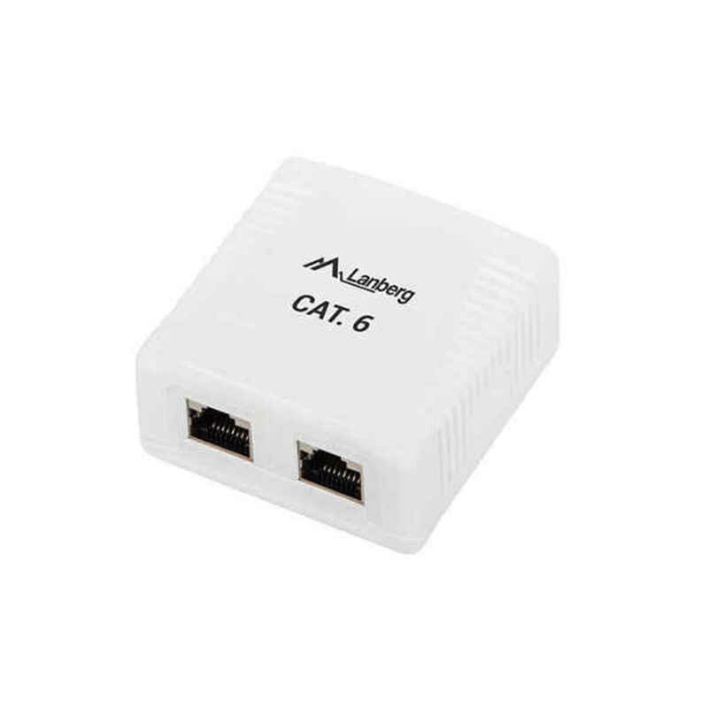 Connecteur RJ45 Catégorie 6 FTP Lanberg OS6-0002-W