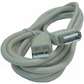Câble Rallonge à USB 3GO 5m USB 2.0 A M/FM Gris 5 m 14,99 €