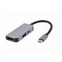 Hub USB GEMBIRD A-CM-COMBO3-02 Argenté 28,99 €