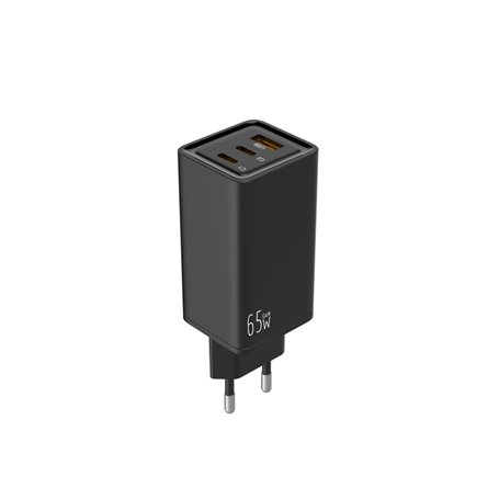 Chargeur mural LEOTEC GaN Noir 65 W 40,99 €