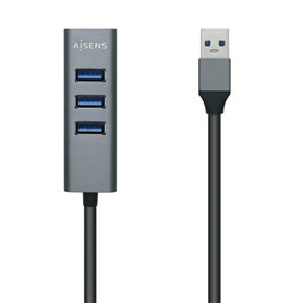 Hub USB Aisens A106-0507 Gris Aluminium 27,99 €