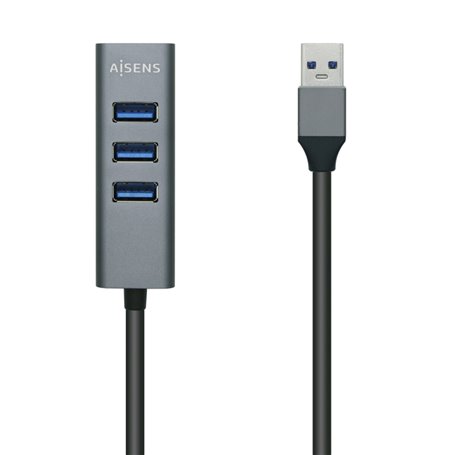 Hub USB Aisens A106-0507 Gris Aluminium 27,99 €