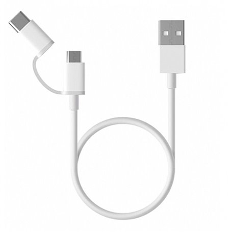 Câble USB vers micro USB Xiaomi Mi 2-in-1 USB Cable Micro USB to Type C  15,99 €