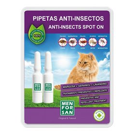 Répulsif d'insectes Menforsan 2 Unités Pipettes Chat 46,99 €