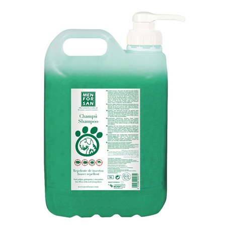 Shampooing Menforsan Chien Répulsif d'insectes Citronnelle 5 L 80,99 €