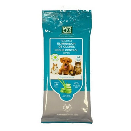 Lingettes humides pour animaux domestiques Menforsan (24 Pièces) 15,99 €