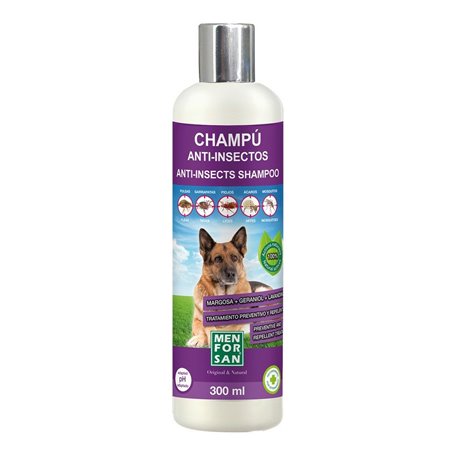 Shampooing Menforsan Chien Répulsif d'insectes 300 ml 21,99 €