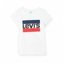 T-shirt à manches courtes enfant Levi's E4900 Blanc 32,99 €