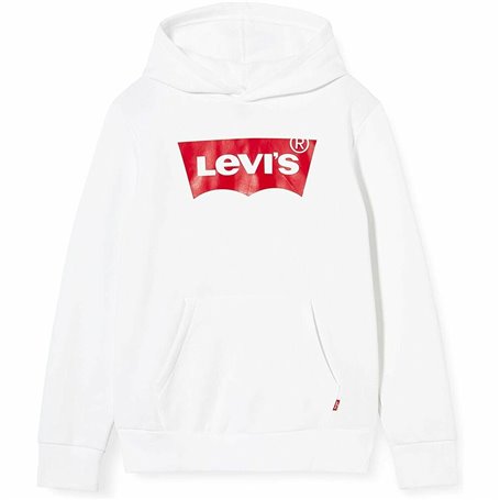 Sweat à capuche enfant S S KNIT TOP Levi's 9E8778-001 Blanc 58,99 €