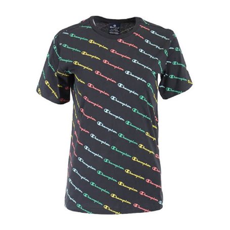 T shirt à manches courtes Enfant Champion Multilogo Noir 59,99 €