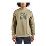 Sweat sans capuche homme Kappa Isoa Marron 60,99 €