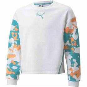 Sweat-shirt sans capuche fille Puma Alpha Crew G Blanc 46,99 €