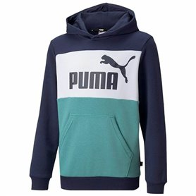 Sweat à capuche enfant Puma Essential Colorblock Bleu foncé 45,99 €