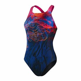 Maillot de bain femme Speedo Placement Digital Medalist W Bleu foncé 71,99 €