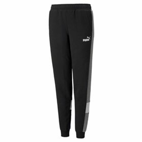 Pantalons de Survêtement pour Enfants Puma Essentials+ Colorblock K Noir 43,99 €