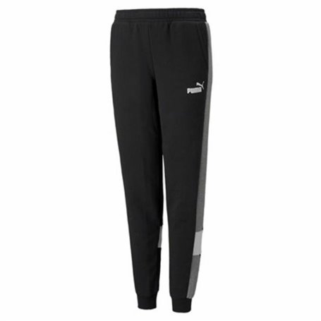 Pantalons de Survêtement pour Enfants Puma Essentials+ Colorblock K Noir 43,99 €