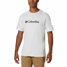 T-shirt à manches courtes homme Columbia Basic Logo Blanc 38,99 €
