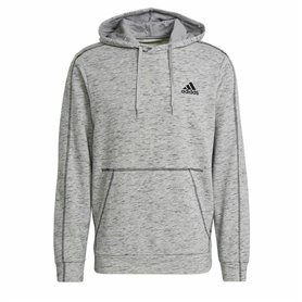 Sweat à capuche homme Adidas Essentials Mélange Embroidered Gris clair 68,99 €