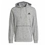 Sweat à capuche homme Adidas Essentials Mélange Embroidered Gris clair 68,99 €