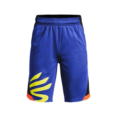 Short de Sport pour Enfants Under Armour Curry Splash Basket-ball Bleu 53,99 €