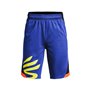 Short de Sport pour Enfants Under Armour Curry Splash Basket-ball Bleu 53,99 €