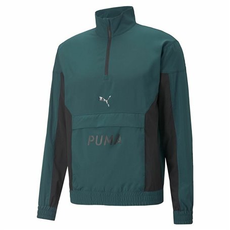 Sweat sans capuche homme Puma Fit Woven Training Vert 70,99 €