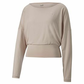 Sweat sans capuche femme Puma Studio Yogini Lite Saumon 56,99 €