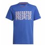 T shirt à manches courtes Enfant Adidas Predator Bleu 36,99 €