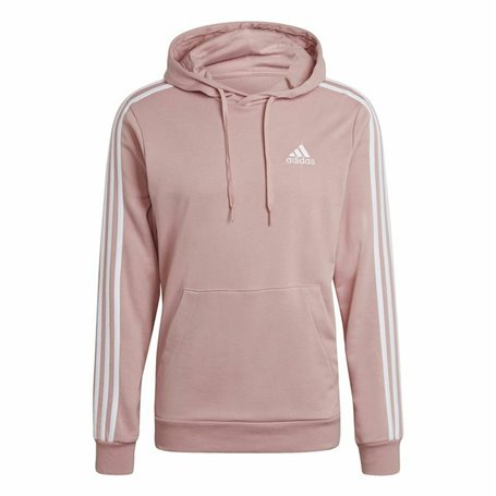 Sweat à capuche homme Adidas Essentials Wonder Mauve 3 Stripes Rose 65,99 €