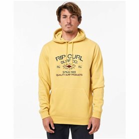 Sweat à capuche homme Rip Curl Radiate Jaune 67,99 €