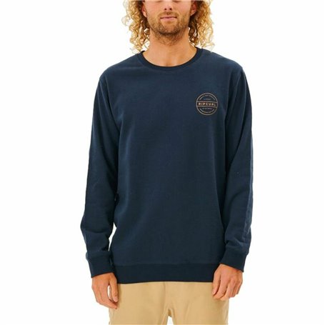 Sweat sans capuche homme Rip Curl Re Entry Crew Blue marine 59,99 €