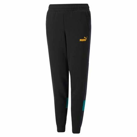 Pantalons de Survêtement pour Enfants Puma Essentials+ Colorblock Noir E 51,99 €