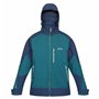 Veste de Sport pour Homme Regatta Hewitts VII Bleu Vert Capuche 89,99 €