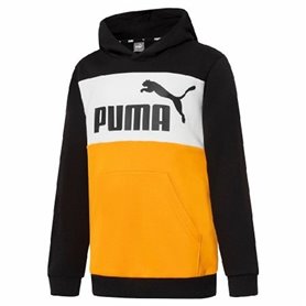 Sweat à capuche enfant Puma Essentials+ Colourblock Jaune 49,99 €